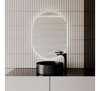 Зеркало с подсветкой и системой антизапотевания TOKITO 60х80 INAWASHIRO, TOK-INA-6080R