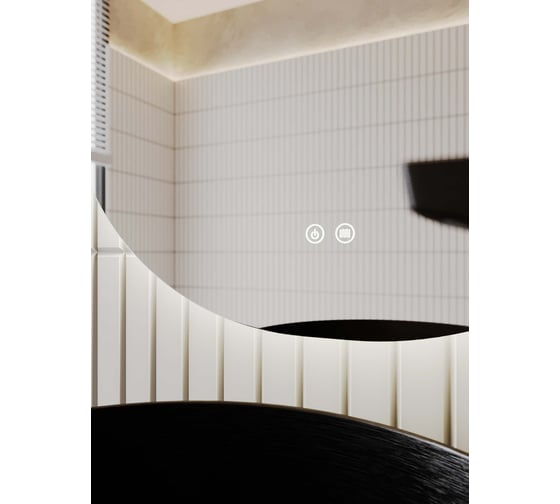 Зеркало с подсветкой и системой антизапотевания TOKITO 60х80 INAWASHIRO, TOK-INA-6080R