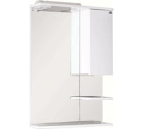 Шкаф-зеркало Onika ЭЛИТА белый, правый 60.01 206020