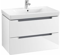 Тумба под раковину Villeroy & Boch Subway 2.0 шгв 987x449x420 цвет-белый глянцевый A69010DH