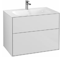 Тумба под раковину Villeroy & Boch Finion шгв 796x498x591 цвет-белый глянцевый F01000GF