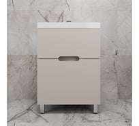 Тумба напольная Style Line Матис 60 под ASTI 60 2 ящика, КРЕМ, эмаль ЛС-00002431
