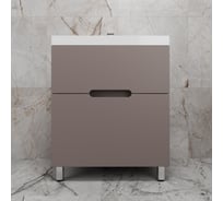 Тумба напольная Style Line Матис 70 под ASTI 70 2 ящика, ТАУП ТЁМНЫЙ, эмаль ЛС-00002436