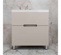 Тумба напольная Style Line Матис 80 под ASTI 80 2 ящика, КРЕМ, эмаль ЛС-00002437
