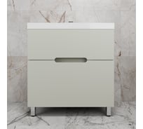 Тумба напольная Style Line Матис 80 под ASTI 80 2 ящика, ОЛИВА, эмаль ЛС-00002438