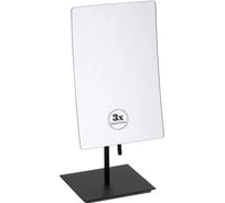 Зеркало косметическое прямоугольное BEMETA одностороннее, отдельно стоящее, черное 116201310