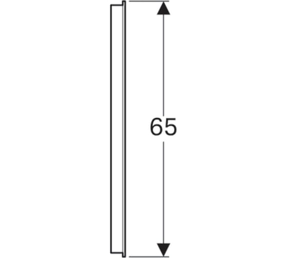 Зеркало с подсветкой Geberit Option 500.584.00.1