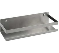 Полочка Brimix литая, прямоугольная - большая, одинарная из нержавеющей стали 5674