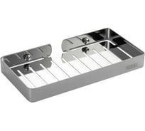 Полочка Brimix литая, прямоугольная, большая, одинарная, из нержавеющей стали 5661