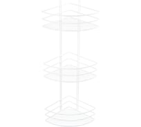 Полка угловая FIXSEN трехэтажная белая FX- 710W-3