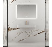 Зеркало VINCEA LED 1000x800 c сенсорным выключателем и диммером, антизапотевание VLM-3BE100-2