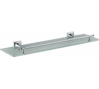 Подвесная полка для ванной комнаты HAIBA матовое стекло, хромированная HB8507