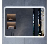 Зеркало VINCEA LED 1000x800 c сенсорным выключателем и диммером, антизапотевание VLM-3MA100-2