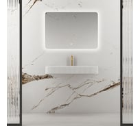 Зеркало VINCEA LED 1000x800 c сенсорным выключателем и диммером VLM-3BE100