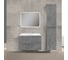 База под раковину VINCEA Fine 800 подвесная, 2 выкатных ящика soft close, Beton. VMC-2F800BT 2