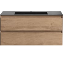 База под раковину VINCEA Luka 1000 подвесная, 2 выкатных ящика soft-close, N.Oak. VMC-2L100NO