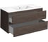 База под раковину VINCEA Gio 1000 подвесная, 2 выкатных ящика soft-close, R.Oak. VMC-2G100RO 1