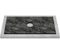 Столешница пластик ЗОВ Компакт-плита 13 мм 1 вырез, (с наметками под 1 вырез), 595х458 мм KPK595