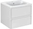 База под раковину VINCEA Vico 600 подвесная, 2 выкатных ящика soft close, G.White. VMC-2V600GW 2