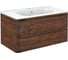 База под раковину VINCEA Vico 1000 подвесная, 2 выкатных ящика soft close, R.Wood. VMC-2V100RW 2