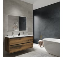 Тумба для ванной ЗОВ Парма 120 под раковину 40697009, цвет Аттик P120AT