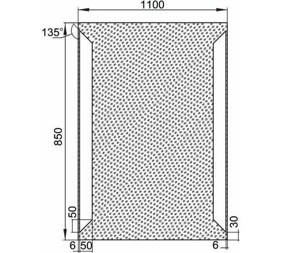Зеркало Aquanet Сорренто 00196655