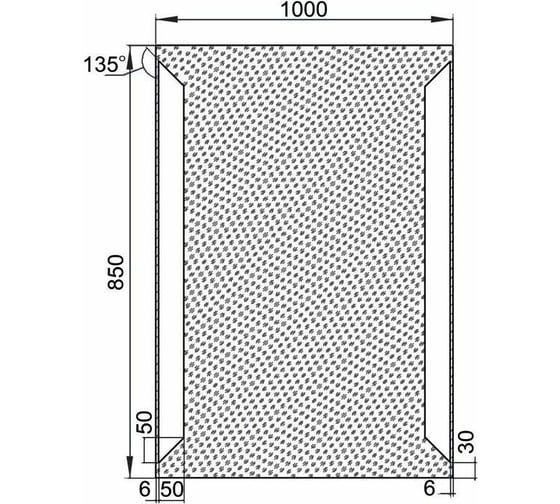 Зеркало Aquanet Сорренто 00196652