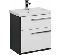 Тумба Aquanet Фостер 60 белый, эвкалипт 00202063