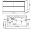 Тумба под раковину Jacob Delafon Odeon Up 00205073 EB892-N18 2