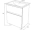 Тумба 1Marka Aris 70Н (700x910x450) 2я дуб вотан/белый глянец Ц0000035782 9