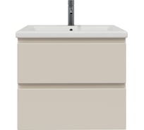 Тумба без раковины RUVANN STELLO 60 в ванную подвесная, cappuccino Т.STELLO-CA.П-60П