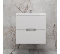 Тумба подвесная Style Line Матис 60 под ASTI 60 (2 ящика), белый матовый, ЭМАЛЬ, ЛС-00002444