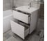 Тумба 1Marka Aris 60Н (600x910x450) 2я белая аляска/белый глянец Ц0000035775 7