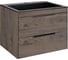 База под раковину Chiara 2D 600 подвесная, 2 выкатных ящика soft-close, R.Oak. VINCEA VMC-2C2600RO 2
