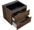 База под раковину VINCEA Chiara 2D 1000 подвесная, 2 выкатных ящика soft-close, T.Oak. VMC-2C2100TO 1