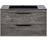 База под раковину VINCEA Chiara 2D 800 подвесная, 2 выкатных ящика soft-close, G.Stone. VMC-2C2800GS 3
