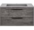 База под раковину VINCEA Chiara 2D 800 подвесная, 2 выкатных ящика soft-close, G.Stone. VMC-2C2800GS 4