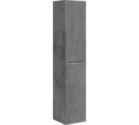 Шкаф подвесной VINCEA Mia 1700x350x350, Beton, левый VSC-2M170BT-L