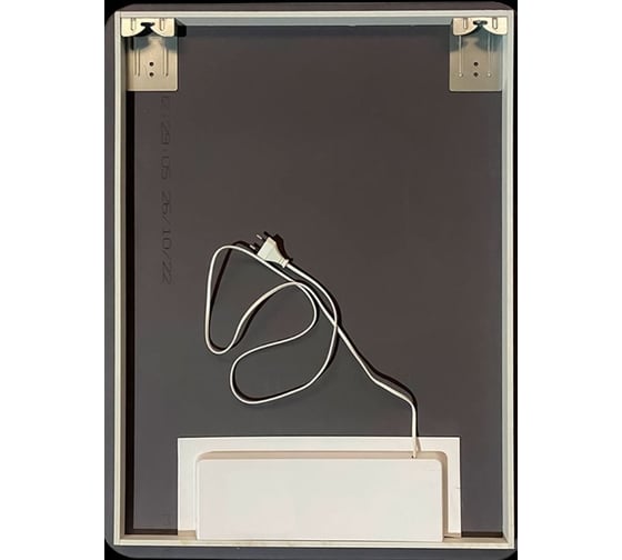 Зеркало VINCEA LED 600x800 c сенсорным выключателем и диммером, антизапотевание VLM-3BE600-2