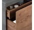 База под накладную раковину VINCEA Mesa 1000 подвесная, 1 выкатной/1 скрытый ящик soft close, T.Oak + Beton VMC-2MS100TB 2