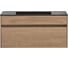 База под раковину VINCEA Chiara 1000 подвесная, 1 выкатной ящик soft-close, N.Oak VMC-2C100NO 1