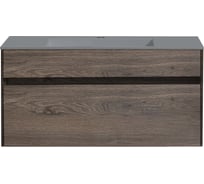 База под раковину VINCEA Chiara 1000 подвесная, 1 выкатной ящик soft-close, R.Oak VMC-2C100RO