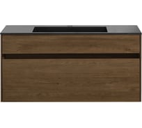 База под раковину VINCEA Chiara 1000 подвесная, 1 выкатной ящик soft-close, T.Oak VMC-2C100TO