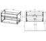 База под раковину VINCEA Chiara 800 подвесная, 1 выкатной ящик soft-close, R.Oak VMC-2C800RO 3
