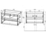 База под раковину VINCEA Gio 1000 подвесная, 2 выкатных ящика soft-close, N.Oak VMC-2G100NO 3