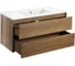 База под раковину VINCEA Gio 1000 подвесная, 2 выкатных ящика soft-close, T.Oak VMC-2G100TO 2