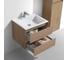 База под раковину VINCEA Luka 600 подвесная, 2 выкатных ящика soft-close, N.Oak VMC-2L600NO 2
