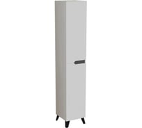 Пенал MIXLINE ОРИОН-35 универсальный, 2 створки, белый/графит, 350x1920x320 мм, ПВХ 557277