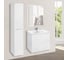 База под раковину VINCEA Mia 600 подвесная, 2 выкатных ящика soft close, G.White VMC-2MA600GW 2