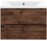 База под раковину VINCEA Mia 600 подвесная, 2 выкатных ящика soft close, R.Wood VMC-2MA600RW 1